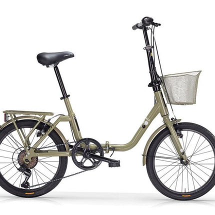 MBM Vouwfiets 20 Inch Kangaroo 6 Versnellingen Mos Groen Winkelwarenhuis.nl