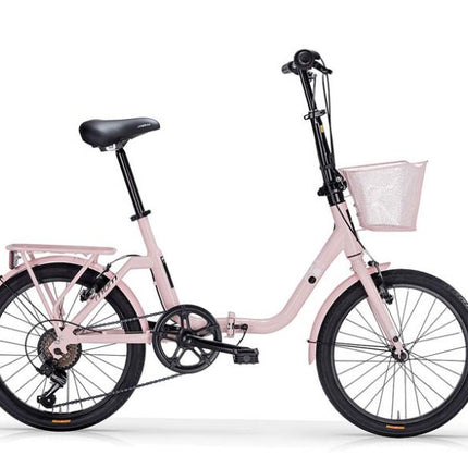 MBM Vouwfiets 20 Inch Kangaroo 6 Versnellingen Roze Winkelwarenhuis.nl
