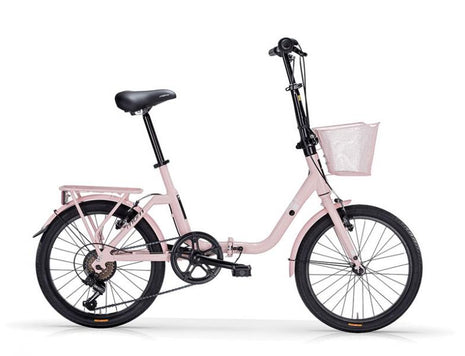 MBM Vouwfiets 20 Inch Kangaroo 6 Versnellingen Roze Winkelwarenhuis.nl