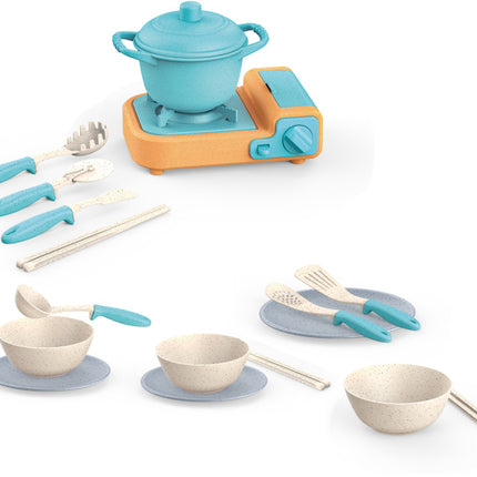 Kitchen Toys Speelgoedfornuis Met Keuken​​​​​​​accessoires Gerecycled