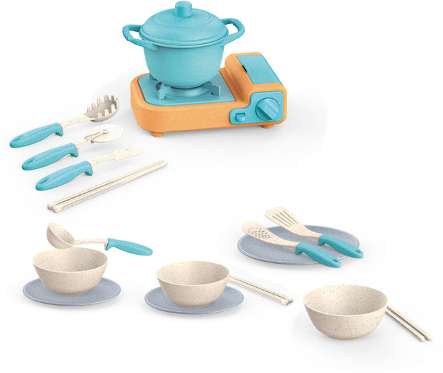 Kitchen Toys Speelgoedfornuis Met Keuken​​​​​​​accessoires Gerecycled