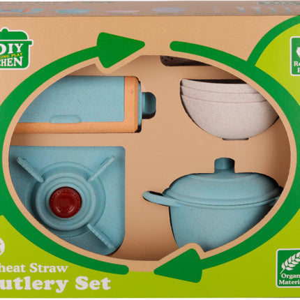 Kitchen Toys Speelgoedfornuis Met Keuken​​​​​​​accessoires Gerecycled