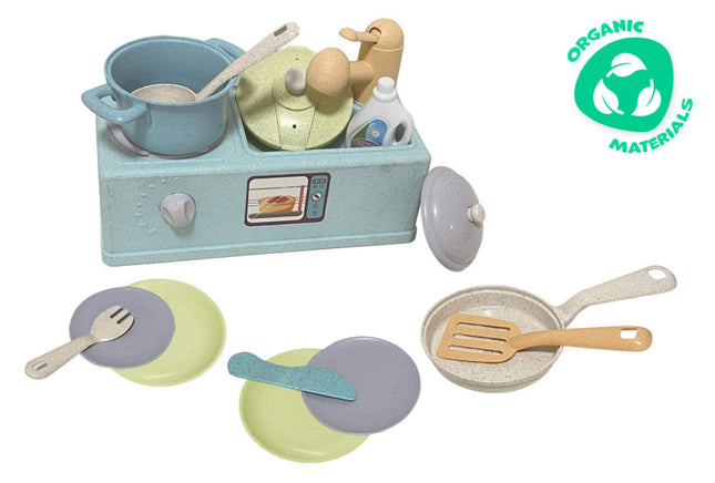 Kitchen Toys Speelgoed Wastafel Met Keukenaccessoires Gerecycled multicolor