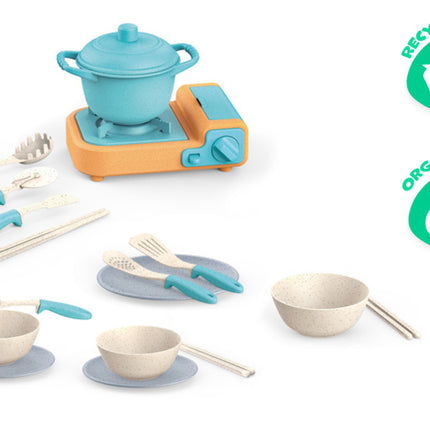 Kitchen Toys Speelgoedfornuis Met Keuken​​​​​​​accessoires Gerecycled