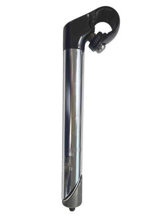 Leechi Stuurpen Vast Ø 25,4 Mm Staal Zilver/Zwart