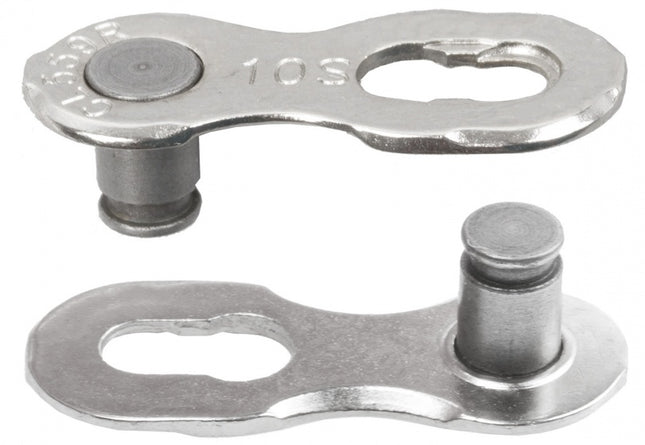 M-Wave Kettingschakel Fusion 1/2 X 11/128 Staal 10S Zilver