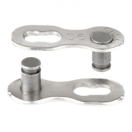 M-Wave Kettingschakel Fusion 1/2 X 11/128 Staal 9S Zilver