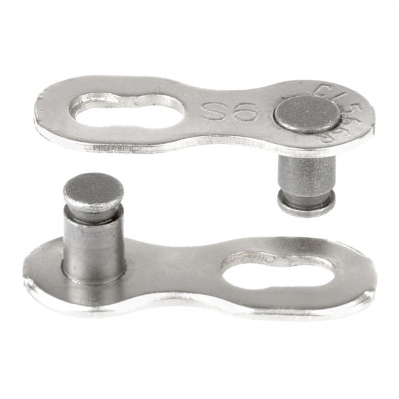 M-Wave Kettingschakel Fusion 1/2 X 11/128 Staal 9S Zilver