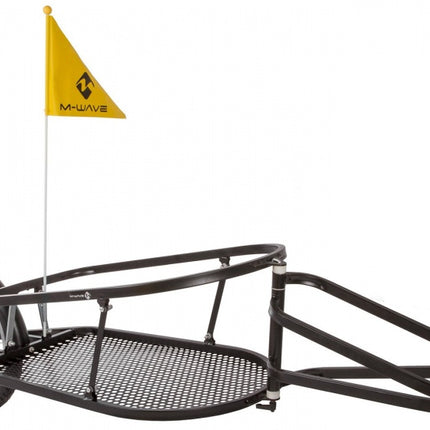 M-Wave Opvouwbare Fietskar 16 Inch Unisex Zwart