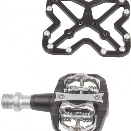M-Wave Platform Voor Spd En Look Klikpedalen Zwart 2 Stuks