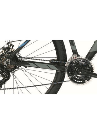 LOOP DISK HEREN MOUNTAINBIKE 29 INCH 24 VERSNELLINGEN 38 CM KADER ZWART/BLAUW Winkelwarenhuis.nl