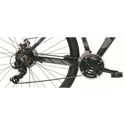 LOOP DISK HEREN MOUNTAINBIKE 29 INCH 24 VERSNELLINGEN 38 CM KADER ZWART/BLAUW Winkelwarenhuis.nl