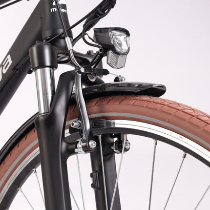 Minerva Estrel Heren 9V V-Brakes zwart 53 cm 28 inch