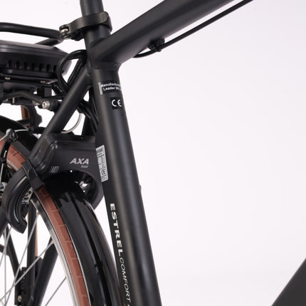 Minerva Estrel Heren 9V V-Brakes zwart 53 cm 28 inch