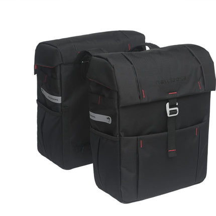 New Looxs Vigo Dubbele Fietstas 37 Liter Zwart - 515.330