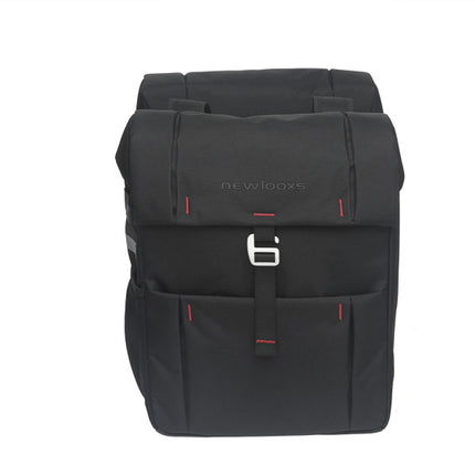 New Looxs Vigo Dubbele Fietstas 37 Liter Zwart - 515.330