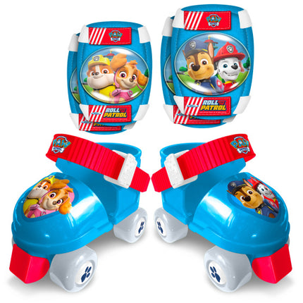 Nickelodeon Paw Patrol Rolschaatsen Met Bescherming Blauw blauw/rood Maat 23-27