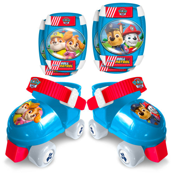 Nickelodeon Paw Patrol Rolschaatsen Met Bescherming Blauw blauw/rood Maat 23-27