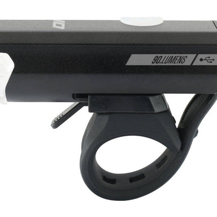 One 30 Koplamp Oplaadbaar 90 Lumen Zwart/Grijs