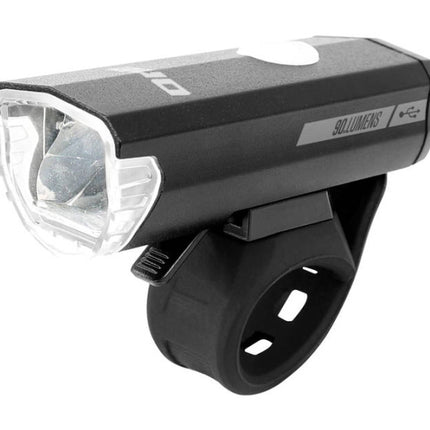 One 30 Koplamp Oplaadbaar 90 Lumen Zwart/Grijs