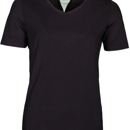 Papillon Fitness Shirt S/Sl V-Neck Dames Maat S zwart