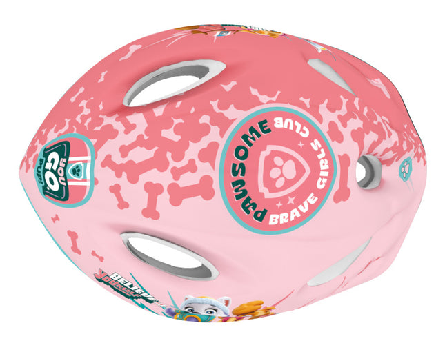 Nickelodeon Sky & Liberty Kinderfietshelm Roze Maat 52-56 Cm