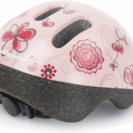 Polisport Birdy Fietshelm Junior Crème/Roze Maat 44-48 Cm (Xxs)