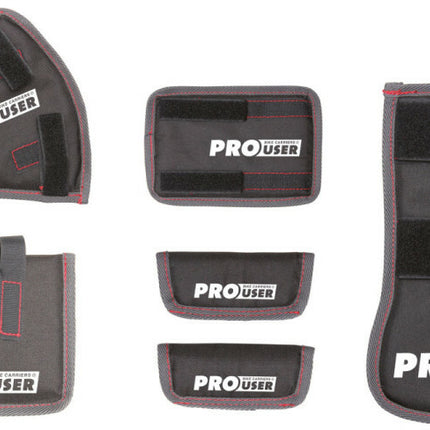 Pro-User Fietsbeschermset Voor Pro-User Fietsendragers Zwart 7-Delig