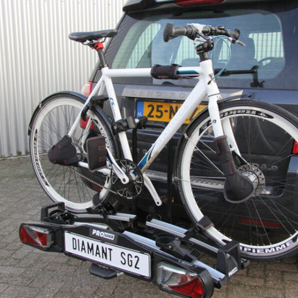 Pro-User Fietsbeschermset Voor Pro-User Fietsendragers Zwart 7-Delig