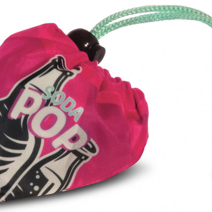 Punta Shopper Sodapop Dames 12 Liter Polyester Blauw/Roze blauw/roze/zwart