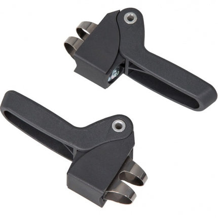 Qibbel Voetsteunen Q193 Zwart 12 Cm 2 Stuks