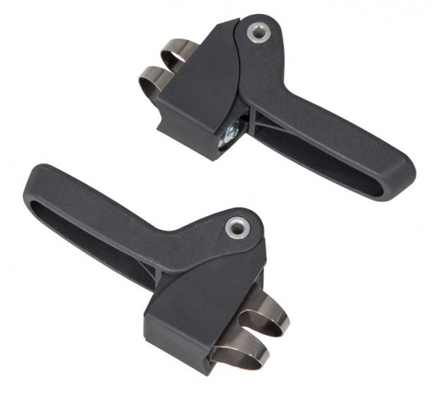 Qibbel Voetsteunen Q193 Zwart 12 Cm 2 Stuks