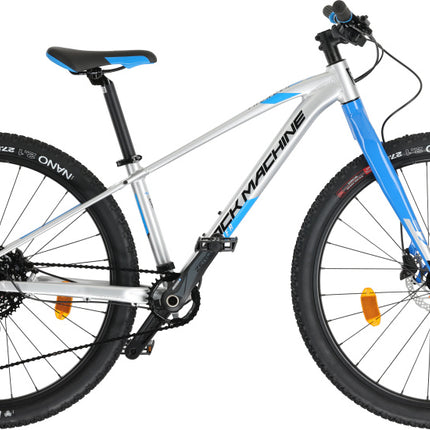 Rock Machine Thunder Junior 9V Hydraulische Schijfrem zilver/blauw xs 27 inch