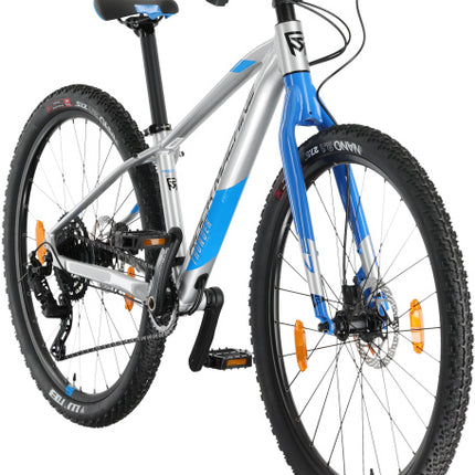 Rock Machine Thunder Junior 9V Hydraulische Schijfrem zilver/blauw xs 27 inch