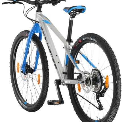 Rock Machine Thunder Junior 9V Hydraulische Schijfrem zilver/blauw xs 27 inch