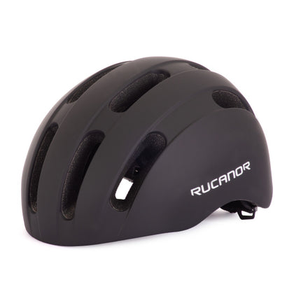 Rucanor City Flow Fietshelm E-Bike Verstelbaar Maat 55-58 Cm (M) zwart