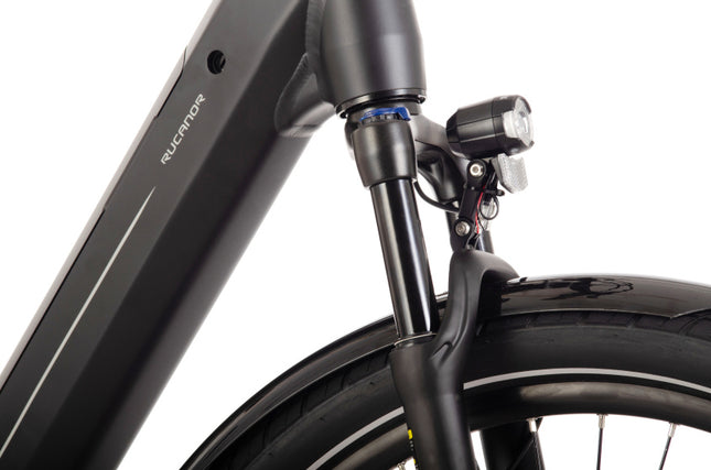 Rucanor City Suv Dames 7V Hydraulische Schijfrem matzwart 53 cm 28 inch