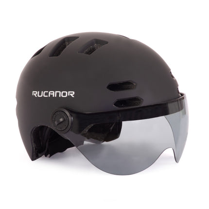 Rucanor Urban Sprint Fietshelm Met Vizier En1078 Maat 58-61 Cm (L)