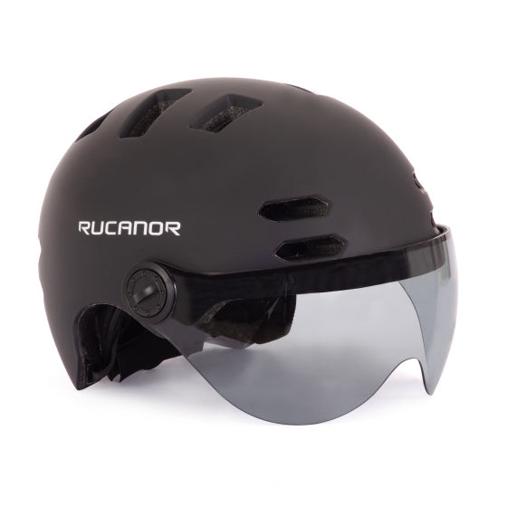 Rucanor Urban Sprint Fietshelm Met Vizier En1078 Maat 58-61 Cm (L)