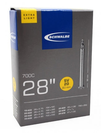 Schwalbe Binnenband 27/28 X 0.75/1.00 (18/25-622/630) Fv 80 Mm