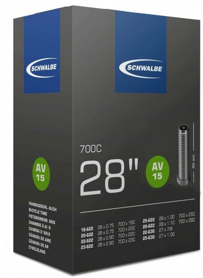 Schwalbe Binnenband Av15 28 Inch (18/28-622 22/25-630) Av 40 Mm