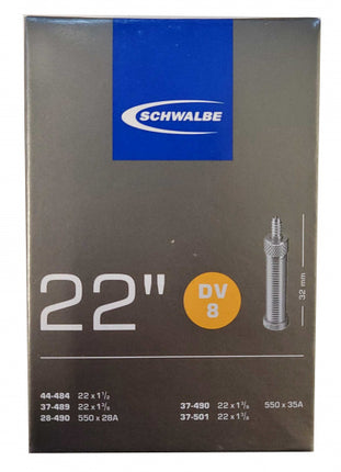Schwalbe Binnenband Dv8 22 X 1 3/8 (28/44-489/484) Dv 32 Mm