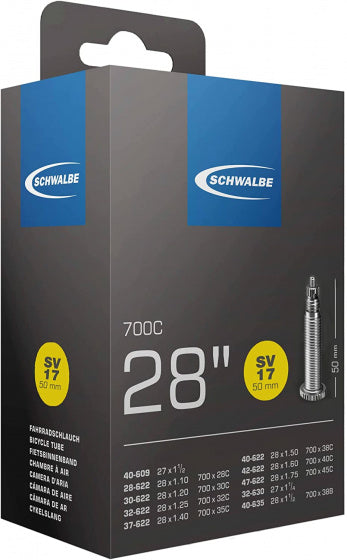 Schwalbe Binnenband Sv17 28 Inch (28/47-622/635) Sv 50 Mm