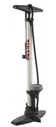 Simson Fietspomp Met Manometer Staal 61 Cm Wit (020601)