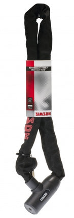 Simson Kettingslot Fairly 100 Cm X 8 Mm Zwart/Rood