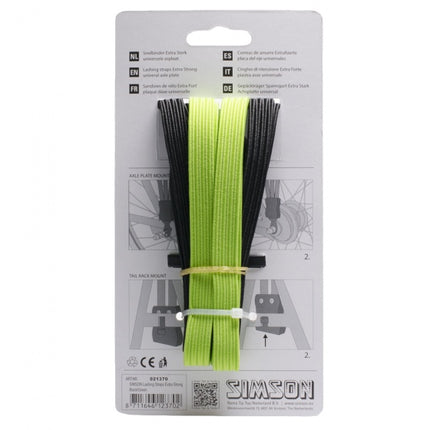 Simson Snelbinder 4-Binder 61 Cm Zwart/Groen