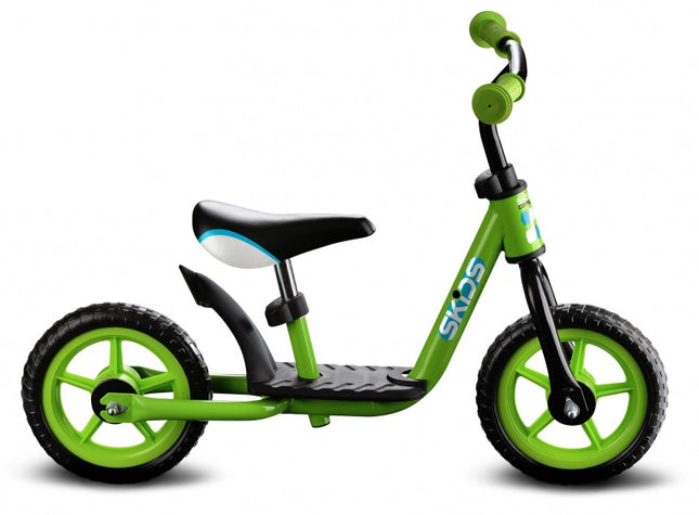 Skids Control Loopfiets Met 2 Wielen 10 Inch Junior Groen/Zwart