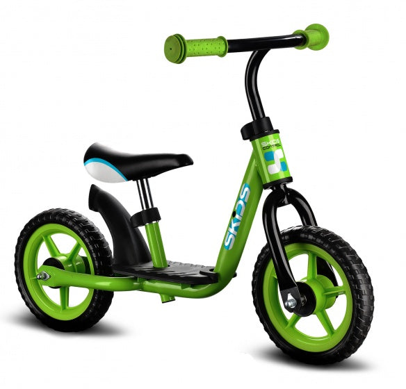 Skids Control Loopfiets Met 2 Wielen 10 Inch Junior Groen/Zwart
