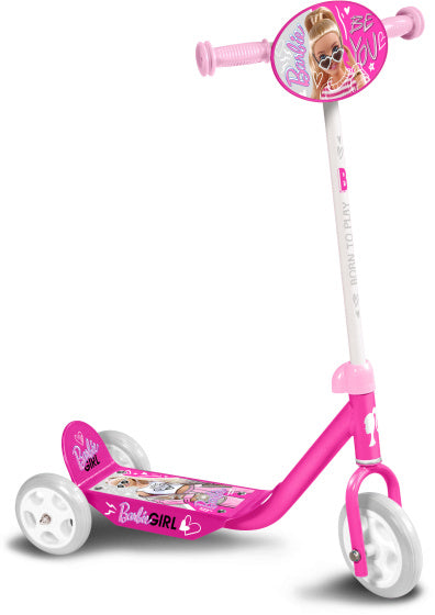 Mattel Barbie 3-Wiel Kinderstep Vrijloop Meisjes Roze