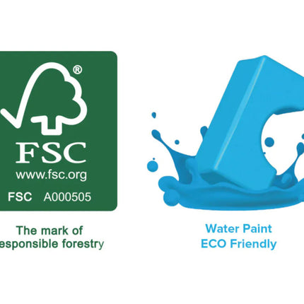 Tooky Toy Kubuspuzzel 10 Levels Educatief Houten Denkspel 23-Delig